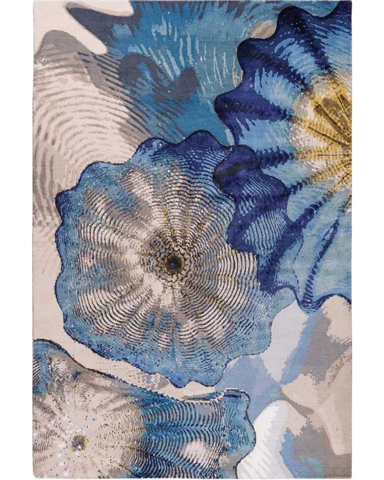 thảm họa tiết hoa 4