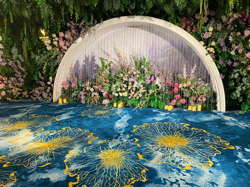 Chất liệu sợi Nylon được ưa chuộng trong các không gian sự kiện